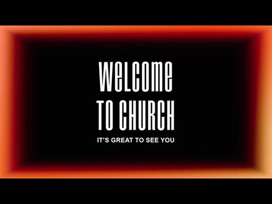 Gradient Border Welcome