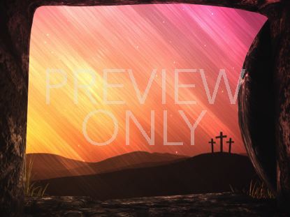 Vivid Fibers Easter Tomb Crosses