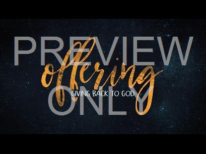 Christmas Gold Offering Graphic