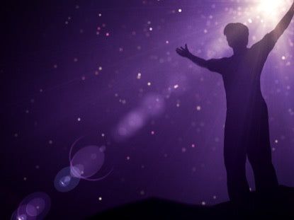 Particle Glow Worship Purple