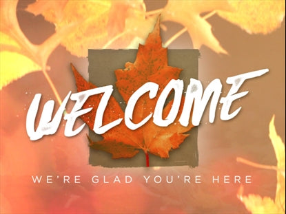 Fall Events Welcome Motion