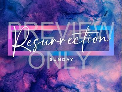 Easter Canvas Resurrection Sunday Still