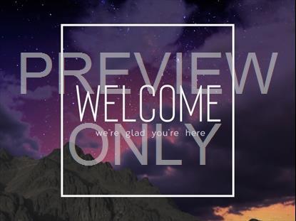 Night Sky Welcome Still