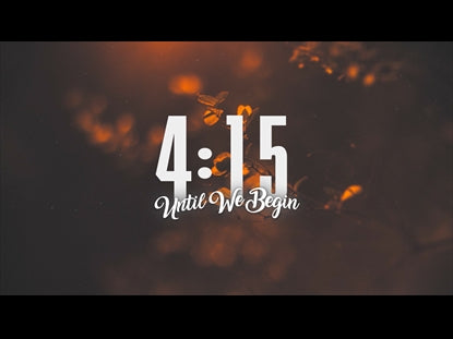 Elegant Fall Countdown