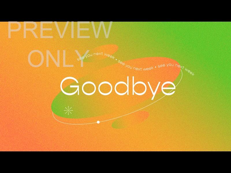 Summer Gradient Goodbye