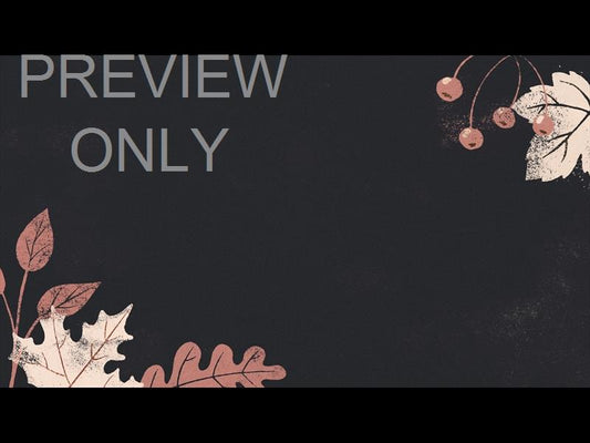 Fall Feelings Graphite Simple