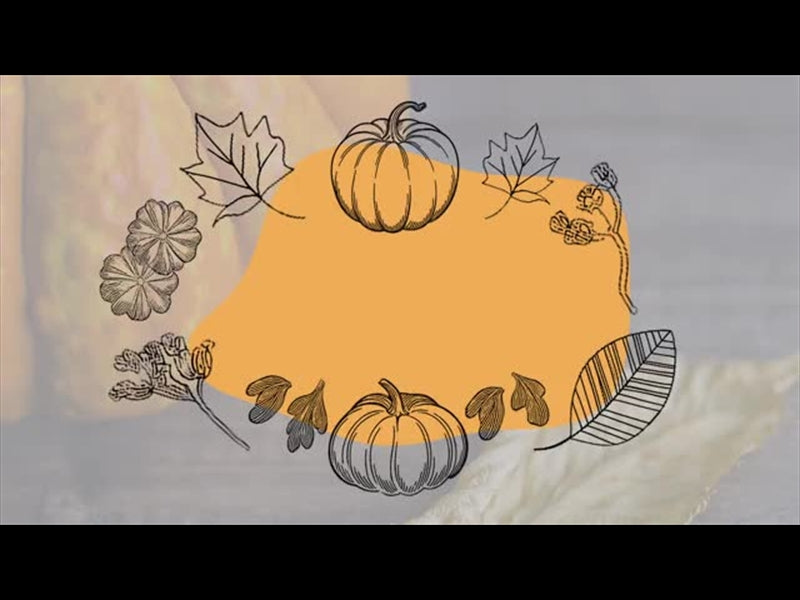 Line Art Autumn Background 2