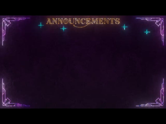 Christmas Frames Announcements