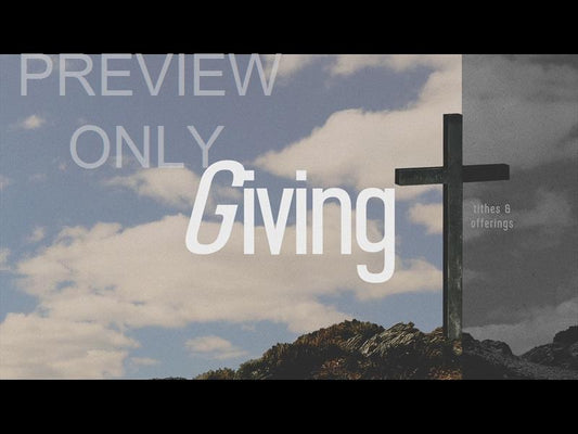 Now Is The Time Giving Still