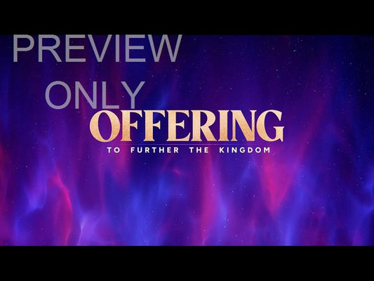 Christmas Wonder Offering Still