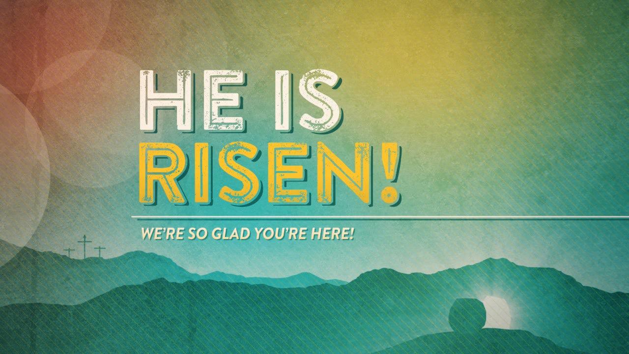 Colorful Easter Sunday Welcome 02 Still