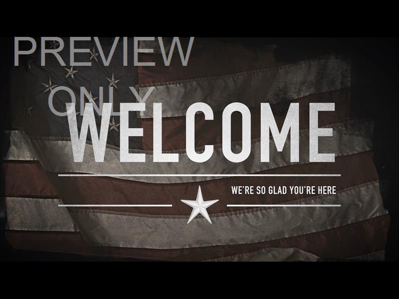 Old Glory Welcome Still
