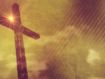 Vintage Golden Cross
