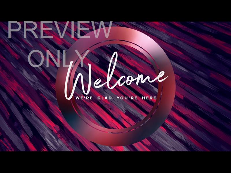 Good Friday Color Brush Welcome Still