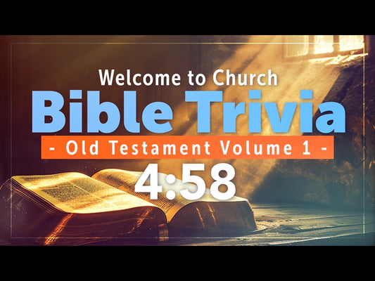 Old Testament Trivia Countdown - Volume 1