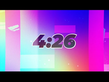 Vibrant Party Shapes Countdown