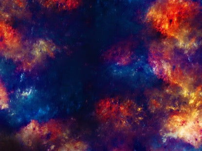 Space Scroll Fireworks