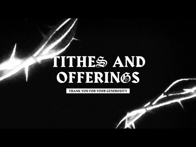 Easter Xxv Service Slide Tithes