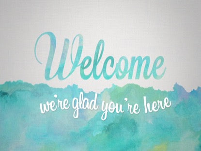 Spring Watercolor Welcome