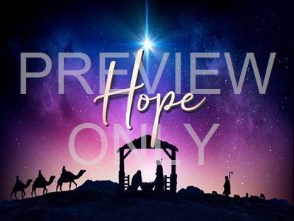 Christmas Night Nativity Hope Still