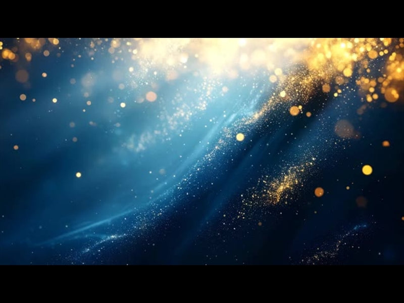 Sparkling Blue Wave Motion Loop