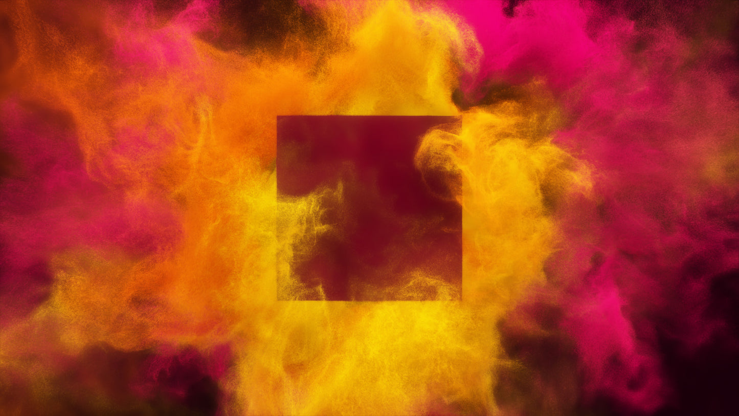 Color Blast: Gold Pink Square
