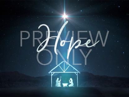 Starlight Nativity Hope