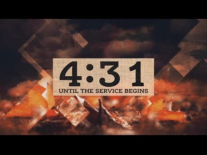 Rustic Autumn Countdown