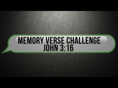 Memory Verse Challenge John 3:16 Niv