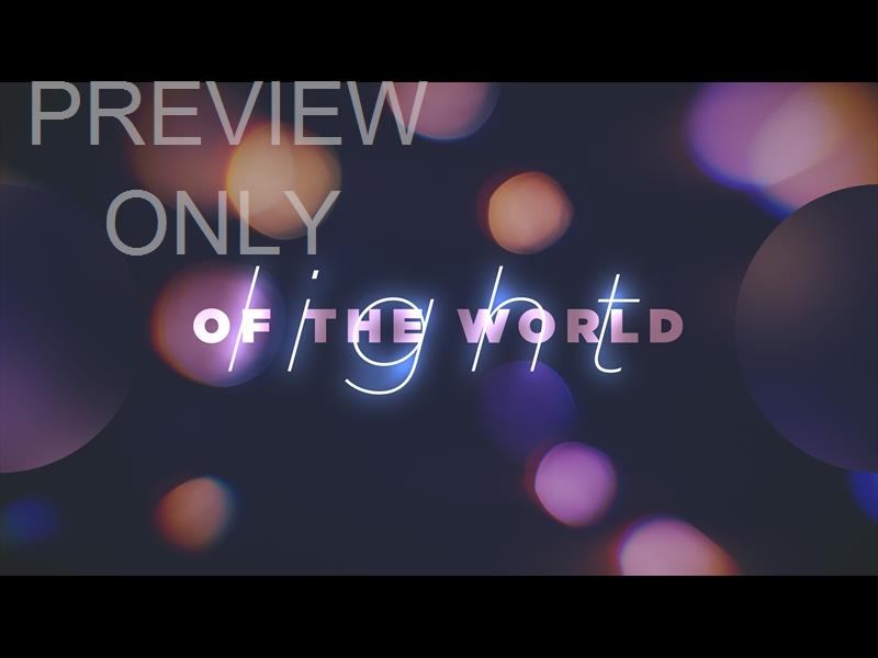Blissful Bokeh Sermon Title 2