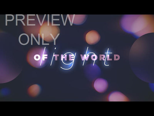 Blissful Bokeh Sermon Title 2
