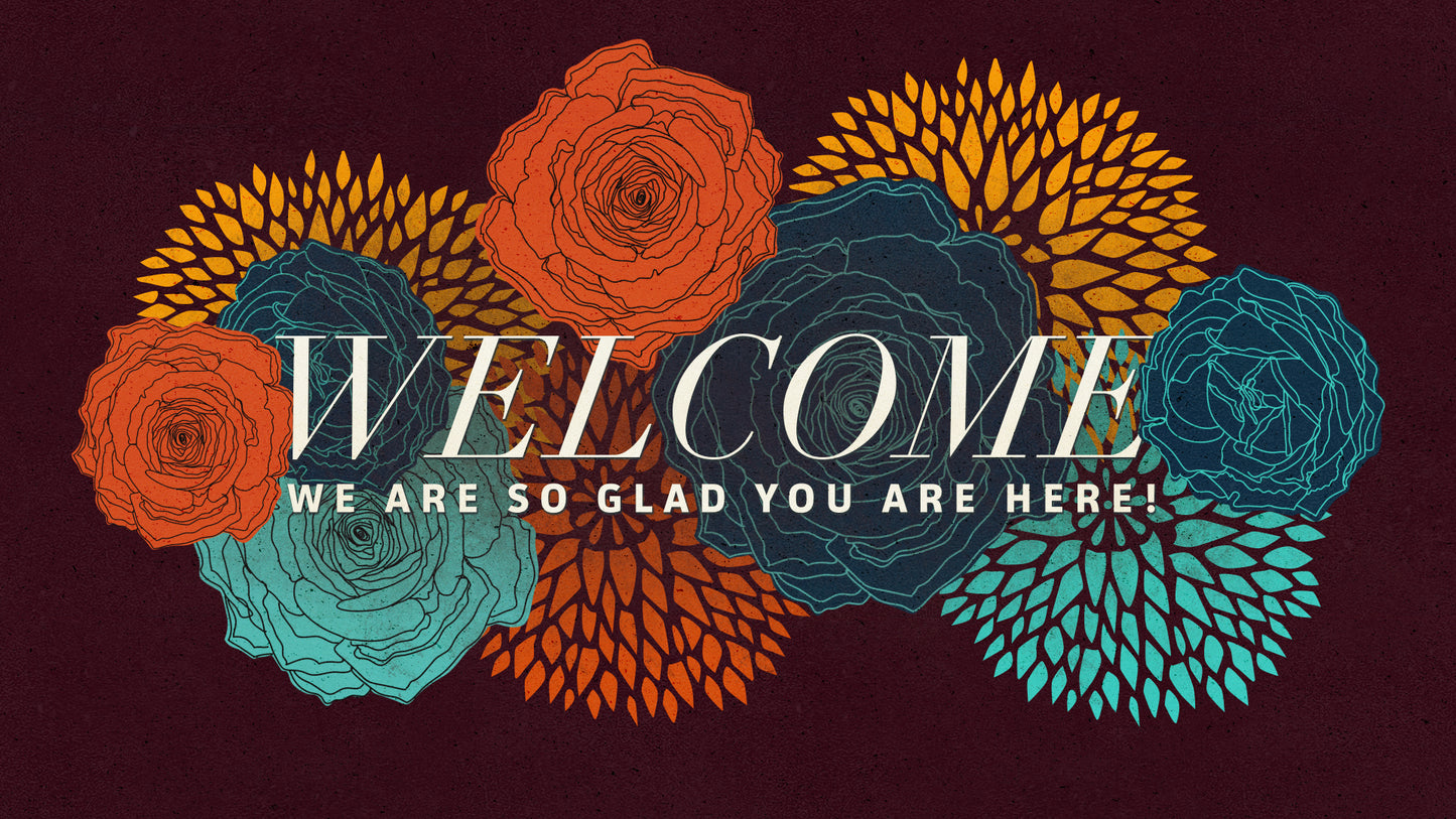 Floral Valentine Welcome