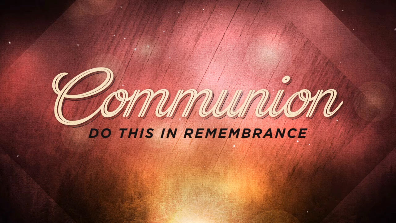 Christmas Bokeh Communion