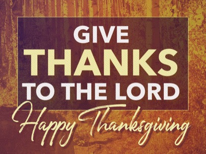 Give Thanks Thanksgiving Motion