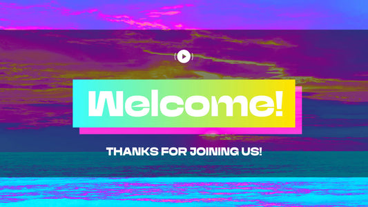 Electric Sunset Welcome