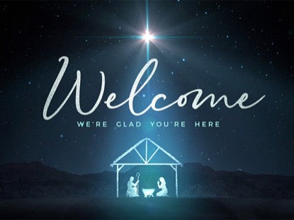 Starlight Nativity Welcome