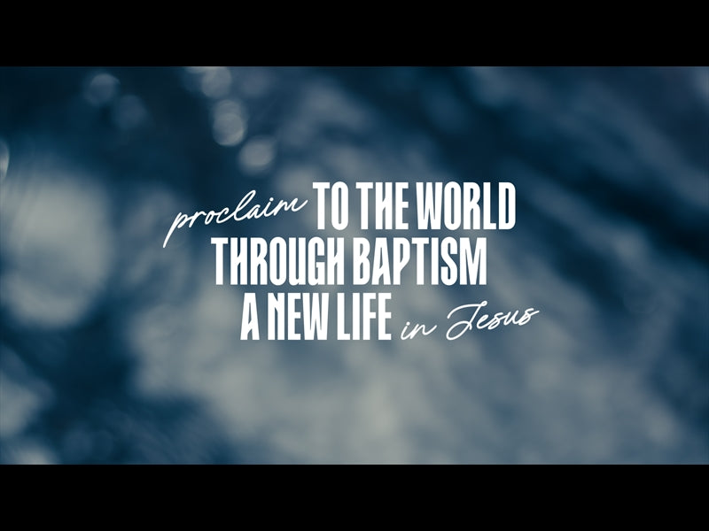 Living Waters Baptism