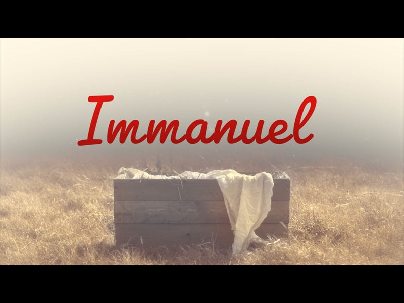 Immanuel God With Us