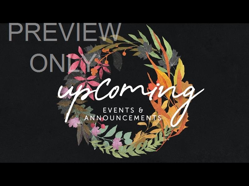 Autumn Wreath Upcoming Still