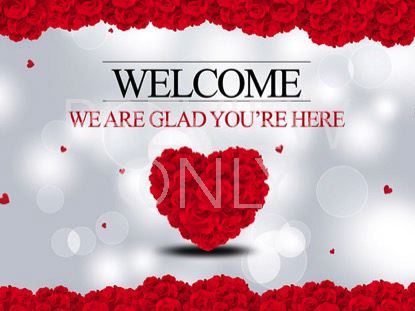 Valentines Day Welcome Still