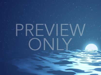 Digital Waves Ocean Night