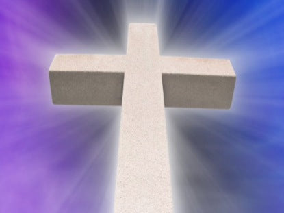 Stone Cross Violet-blue