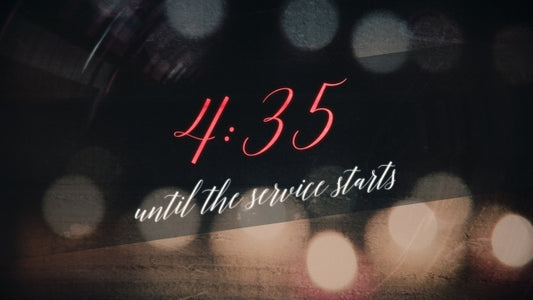 Nighttime Christmas Countdown