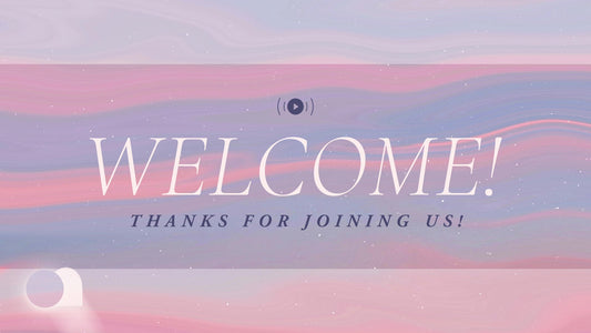 Bright Easter Welcome Stream Still