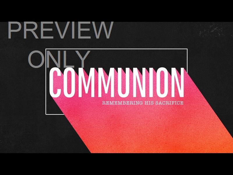 Color Pop Still Communion