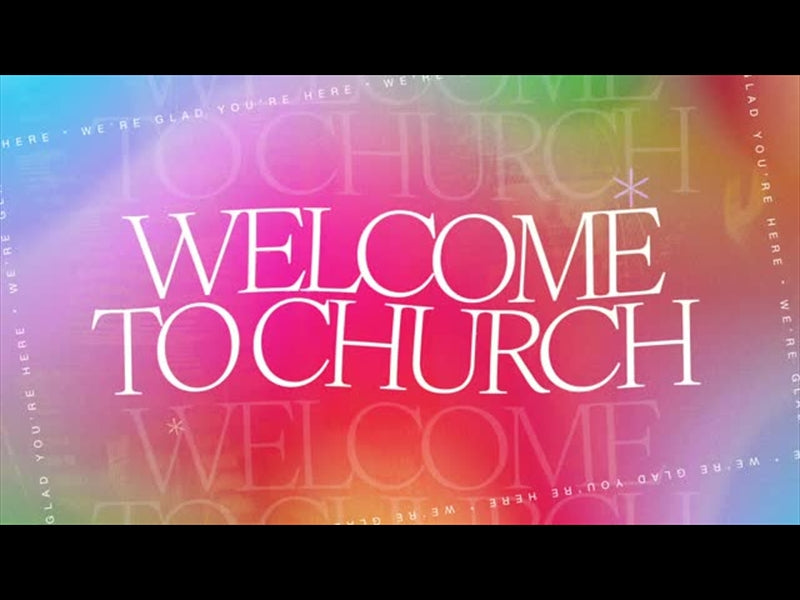 Graduation Welcome To Church