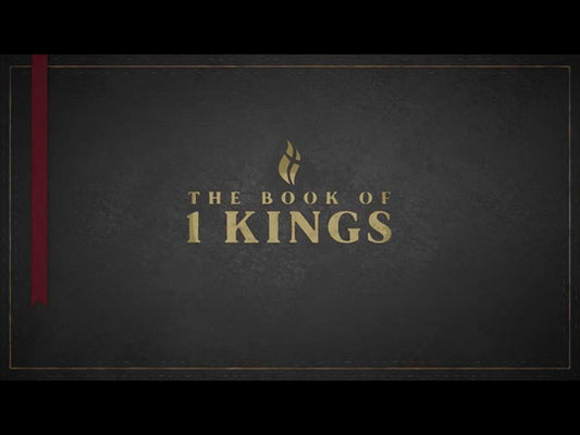 1 Kings - Black