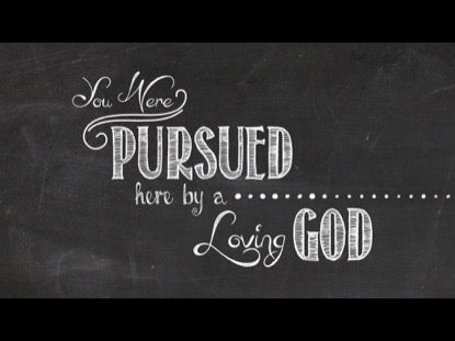 Pursued-worship Intro