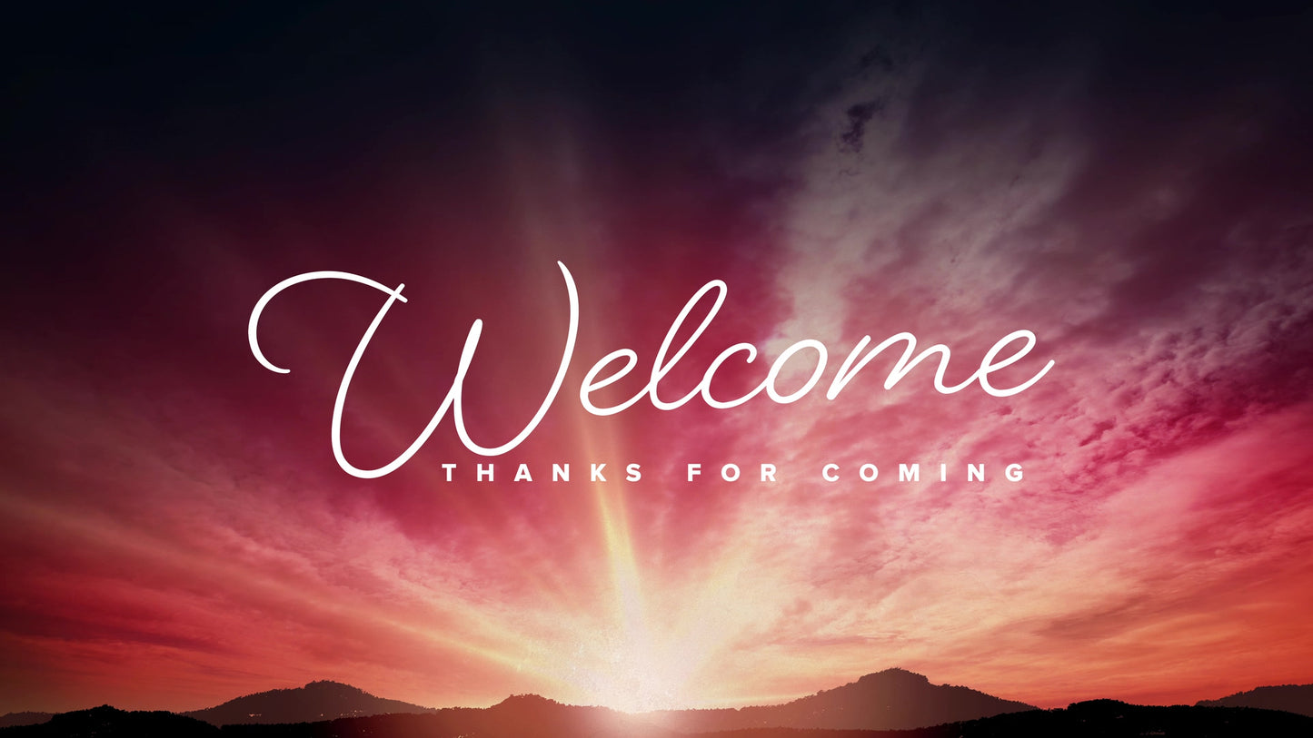 Easter Morning Welcome Still