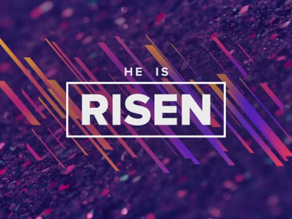 Sapphire He Is Risen